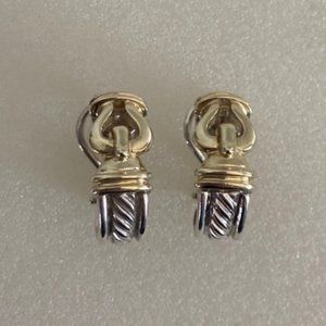 David Yurman Buckle Earrings
